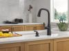 DELTA Stryke VoiceIQ Single Handle Pull-Down Faucet with Touch2O Technology — Matte Black