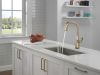 DELTA Stryke Touch2O  Pull-Down Kitchen w/ Voice — Lumicoat® Champagne Bronze