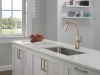DELTA Stryke Touch2O  Pull-Down Kitchen w/ Voice — Lumicoat® Champagne Bronze