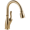 DELTA Leland Single Handle Pull-Down Kitchen Faucet with ShieldSpray Technology — Champagne Bronze