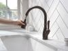 DELTA Leland Single Handle Pull-Down Kitchen Faucet with ShieldSpray Technology — Venetian Bronze