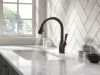 DELTA Leland Single Handle Pull-Down Kitchen Faucet with ShieldSpray Technology — Venetian Bronze