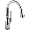 DELTA Leland Single Handle Pull-Down Kitchen Faucet with Touch2O and ShieldSpray Technologies — Chrome