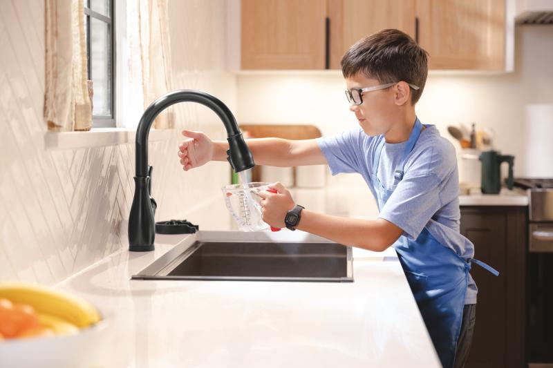 DELTA Other Metal Glass Rinser — Matte Black