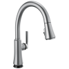 DELTA Coranto Single Handle Pull-Down Kitchen Faucet with Touch2O Technology — Arctic Stainless