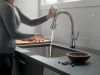 DELTA Coranto Single Handle Pull-Down Kitchen Faucet with Touch2O Technology — Arctic Stainless