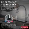 DELTA Coranto Single Handle Pull-Down Kitchen Faucet with Touch2O Technology — Arctic Stainless