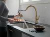DELTA Coranto Single Handle Pull-Down Kitchen Faucet with Touch2O Technology Technology — Champagne Bronze