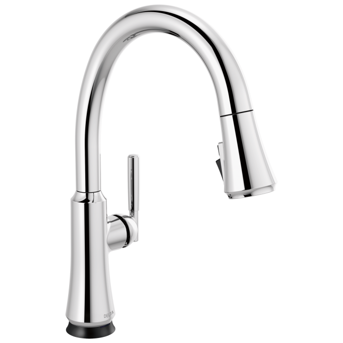 DELTA Coranto Single Handle Pull-Down Kitchen Faucet with Touch2O Technology — Chrome