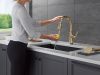 DELTA Coranto Touch2O Technology Kitchen Faucet with Touchless Technology — Champagne Bronze