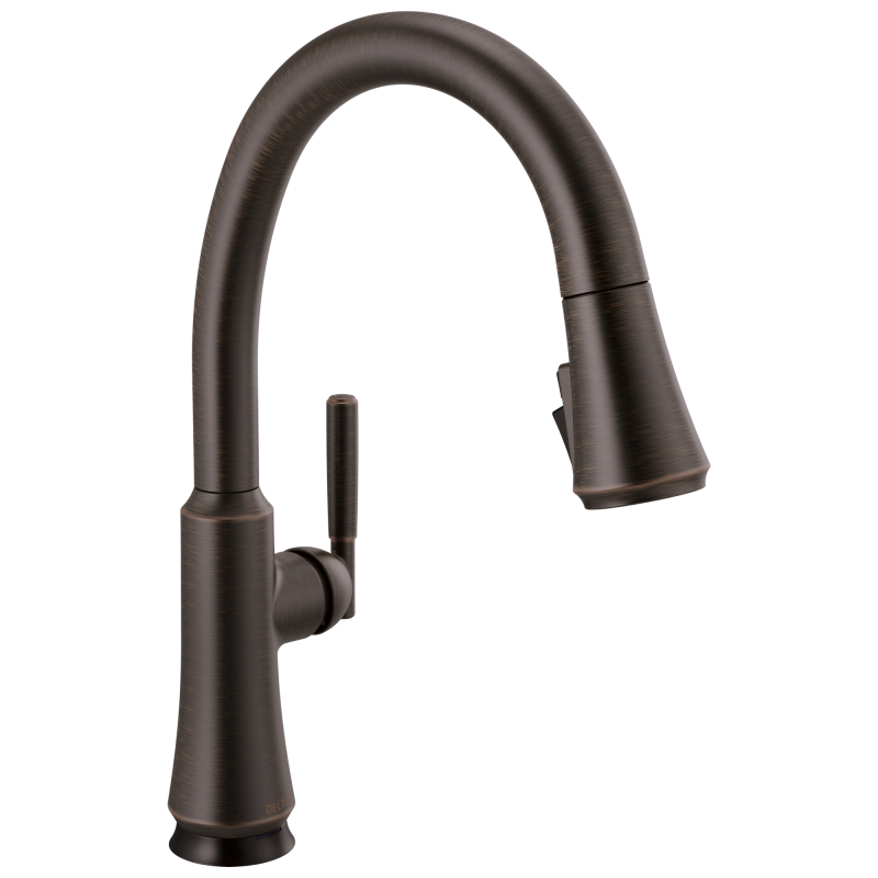 DELTA Coranto Touch2O Technology Kitchen Faucet with Touchless Technology — Venetian Bronze