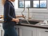 DELTA Emmeline Single Handle Pull-Down Kitchen Faucet — Lumicoat® Champagne Bronze