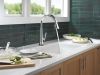 DELTA Emmeline Touch2O Technology Kitchen Faucet with Touchless Technology — Lumicoat® Chrome