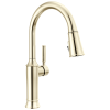 DELTA Renaldi Single Handle Pull-Down Kitchen Faucet — Lumicoat® Polished Nickel