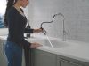 DELTA Cordova Single Handle Pull-Down Kitchen Faucet — Lumicoat® Arctic Stainless