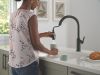 DELTA Cordova Single Handle Pull-Down Kitchen Faucet — Matte Black