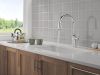 DELTA Cordova Single Handle Pull-Down Kitchen Faucet — Lumicoat® Chrome