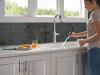DELTA Altado Single Handle Pull-Down Kitchen Faucet — Chrome