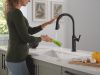 DELTA Altado Touch2O Technology Kitchen Faucet with Touchless Technology — Matte Black