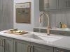 DELTA Altado Touch2O Technology Kitchen Faucet with Touchless Technology — Champagne Bronze