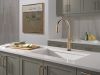 DELTA Altado Touch2O Technology Kitchen Faucet with Touchless Technology — Champagne Bronze