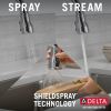 DELTA Broderick Single Handle Pull-Down Kitchen Faucet — Arctic Stainless