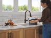 DELTA Broderick Touch2O Technology Kitchen Faucet with Touchless Technology — Venetian Bronze