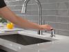 DELTA Monrovia Single Handle Pull-Down Kitchen Faucet — Lumicoat® Arctic Stainless