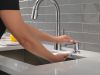 DELTA Monrovia Single Handle Pull-Down Kitchen Faucet — Lumicoat® Arctic Stainless