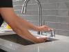 DELTA Monrovia Single Handle Pull-Down Kitchen Faucet — Lumicoat® Arctic Stainless