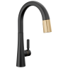 Matte Black / Champagne Bronze