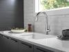 DELTA Monrovia Single Handle Pull-Down Kitchen Faucet — Lumicoat® Chrome