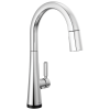 DELTA Monrovia Touch2O Technology Kitchen Faucet with Touchless Technology — Lumicoat® Chrome
