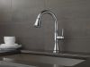 DELTA Cassidy Single Handle Pull-Down Kitchen Faucet — Lumicoat® Arctic Stainless