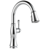 DELTA Cassidy Single Handle Pull-Down Kitchen Faucet — Lumicoat® Chrome