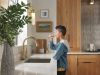 DELTA Cassidy Touch2O Technology Kitchen Faucet with Touchless Technology — Lumicoat® Champagne Bronze