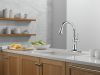DELTA Cassidy Touch2O Technology Kitchen Faucet with Touchless Technology — Lumicoat® Chrome