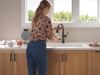 DELTA Cassidy Touch2O Technology Kitchen Faucet with Touchless Technology — Venetian Bronze