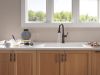 DELTA Cassidy Touch2O Technology Kitchen Faucet with Touchless Technology — Venetian Bronze
