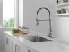 DELTA Essa Single-Handle Pull-Down Spring Kitchen Faucet — Arctic Stainless