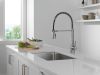 DELTA Essa Single-Handle Pull-Down Spring Kitchen Faucet — Arctic Stainless
