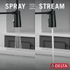 DELTA Essa Single-Handle Pull-Down Spring Kitchen Faucet — Matte Black