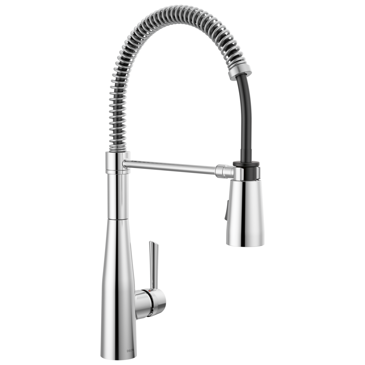 DELTA Essa Single-Handle Pull-Down Spring Kitchen Faucet — Chrome