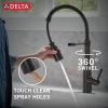 DELTA Essa Single-Handle Pull-Down Spring Kitchen Faucet — Venetian Bronze