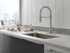 DELTA Trinsic Single-Handle Pull-Down Spring Kitchen Faucet — Arctic Stainless