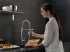 DELTA Trinsic Single-Handle Pull-Down Spring Kitchen Faucet — Chrome