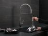 DELTA Trinsic Single-Handle Pull-Down Spring Kitchen Faucet — Chrome
