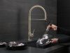 DELTA Trinsic Single-Handle Pull-Down Spring Kitchen Faucet — Polished Nickel