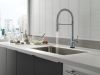 DELTA Trinsic Single-Handle Pull-Down Spring Kitchen Faucet with Touch2O Technology — Arctic Stainless