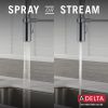 DELTA Trinsic Single-Handle Pull-Down Spring Kitchen Faucet with Touch2O Technology — Arctic Stainless
